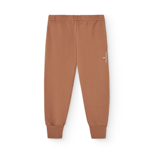 The Animals Observatory Brown sweatpants with a small logo print