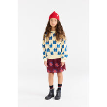 Load image into Gallery viewer, The Animals Observatory - Stars Kitten Skirt in Garnet
