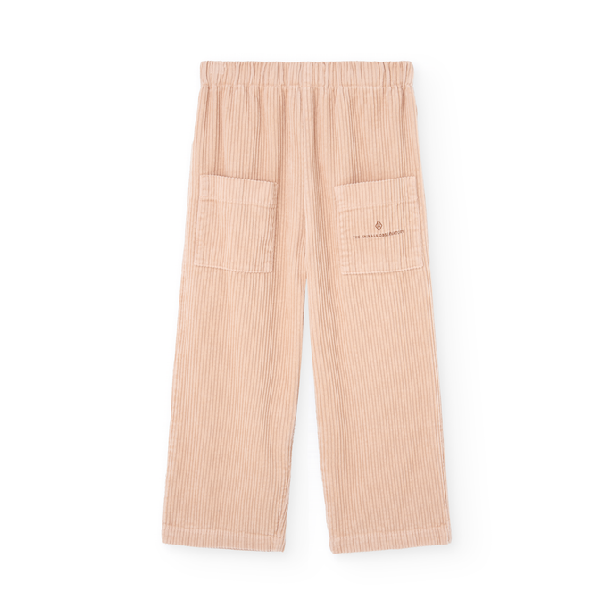 The Animals Observatory soft coral ribbed trousers