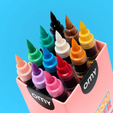 Load image into Gallery viewer, OMY - Brush Power Acrylic Markers
