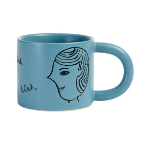 Donna Wilson - Blue Face Mug