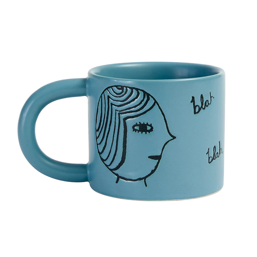 Donna Wilson - Blue Face Mug