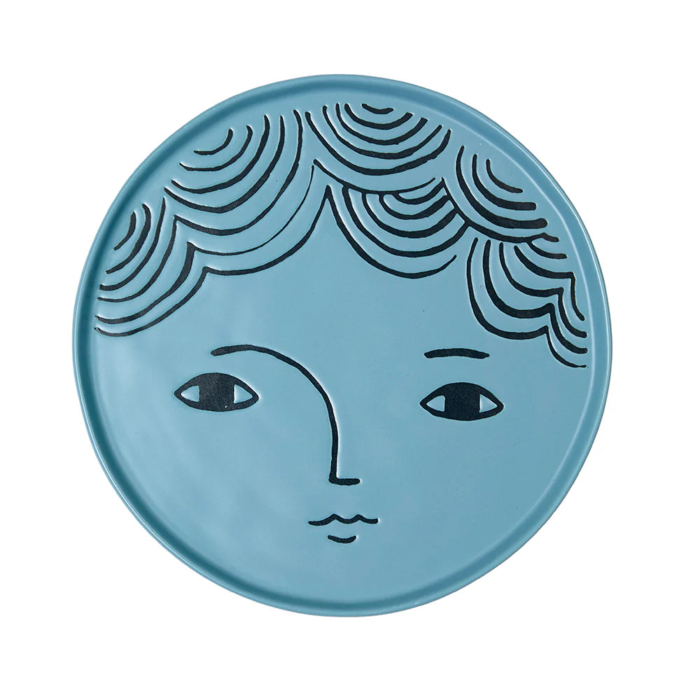 Donna Wilson - Blue Face Side Plate