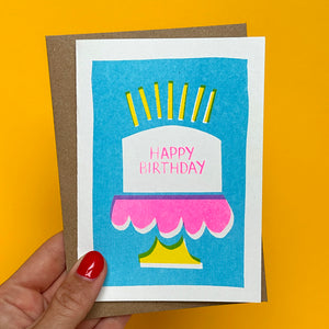 House of Payne - Birthday Cake Greeting Card