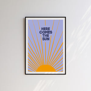 House of Payne - Lilac Here Comes The Sun Print