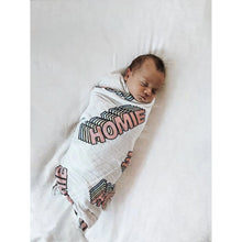 Load image into Gallery viewer, The Little Homie - Rainbow Homie Swaddle
