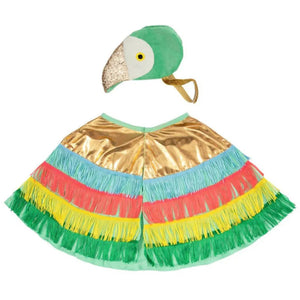 Meri Meri - Gold Parrot Cape Costume