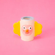 Load image into Gallery viewer, Ana Seixas - Little Clown Candle Holder in Yellow

