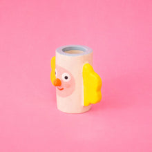 Load image into Gallery viewer, Ana Seixas - Little Clown Candle Holder in Yellow
