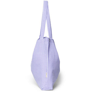 Studio Noos - Lilac Check Cotton Mom Bag
