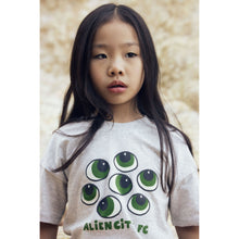 Load image into Gallery viewer, Mini Rodini - Eyes Grey T-shirt
