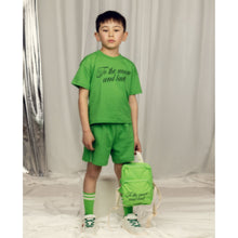 Load image into Gallery viewer, Mini Rodini - To The Moon Green T-shirt
