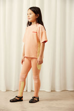 Load image into Gallery viewer, Mini Rodini - Wroom Pink Colour Block Leggings
