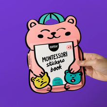 Load image into Gallery viewer, OMY - Montessori Sticker Book in Emotions
