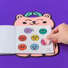 Load image into Gallery viewer, OMY - Montessori Sticker Book in Emotions
