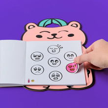 Load image into Gallery viewer, OMY - Montessori Sticker Book in Emotions
