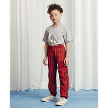 Load image into Gallery viewer, Mini Rodini - Red Stripe Sweatpants
