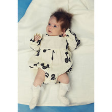 Load image into Gallery viewer, Mini Rodini - Note Muslin Baby Romper
