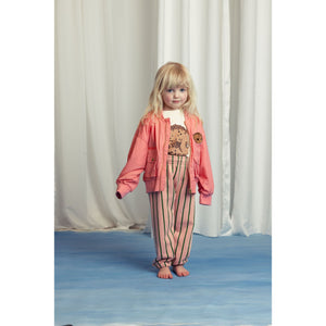 Mini Rodini - Pink Stripe Sweatpants