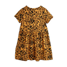 Load image into Gallery viewer, Mini Rodini - Leopard print short sleeve dress

