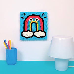 OMY - Rainbow Pom Pom Art