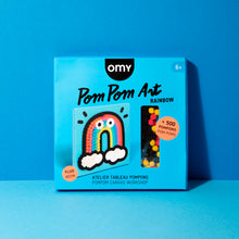 Load image into Gallery viewer, OMY - Rainbow Pom Pom Art
