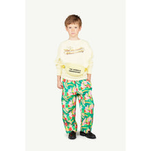 Load image into Gallery viewer, The Animals Observatory - soft yellow sweatshirt with logo print in bright yellow
