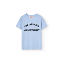 Load image into Gallery viewer, The Animals Observatory - Rooster T-shirt in Blue Mouse
