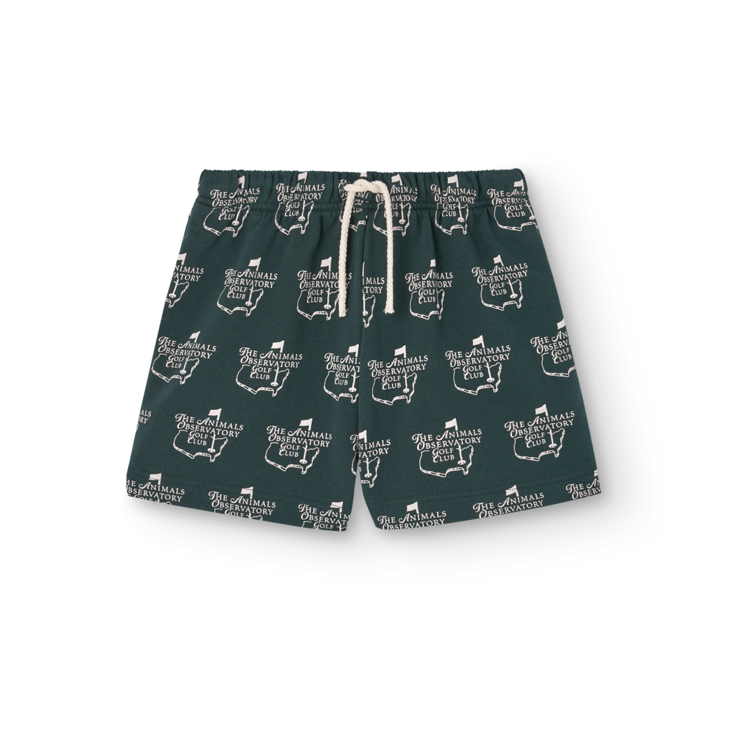 The Animals Observatory - Hedgehog Shorts in Black Logo