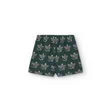 Load image into Gallery viewer, The Animals Observatory - Hedgehog Shorts in Black Logo
