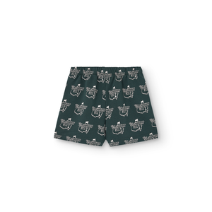 The Animals Observatory - Hedgehog Shorts in Black Logo