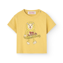 Load image into Gallery viewer, The Animals Observatory - Pangolin Baby T-shirt in Yellow Lion
