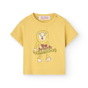 The Animals Observatory - Pangolin Baby T-shirt in Yellow Lion