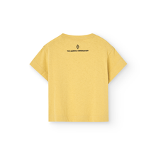 Load image into Gallery viewer, The Animals Observatory - Pangolin Baby T-shirt in Yellow Lion
