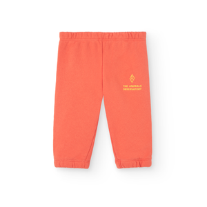 The Animals Observatory - Sloth Baby Pants in Light Red