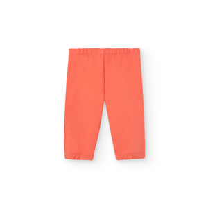 The Animals Observatory - Sloth Baby Pants in Light Red