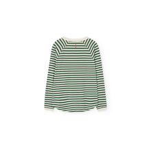 Load image into Gallery viewer, The Animals Observatory - Anteater Top in Green Stripe

