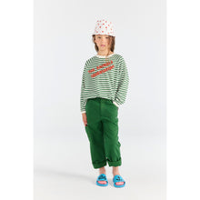 Load image into Gallery viewer, The Animals Observatory - Anteater Top in Green Stripe
