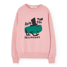Load image into Gallery viewer, The Animals Observatory - Bear Sweatshirt in Pink
