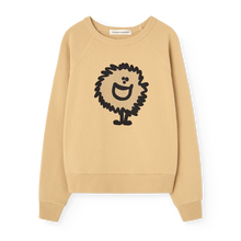 Load image into Gallery viewer, The Animals Observatory - Shark Sweatshirt in Camel
