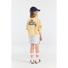 Load image into Gallery viewer, The Animals Observatory - Shark Sweatshirt in Camel
