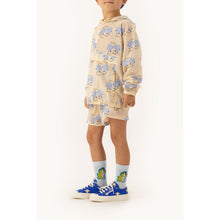 Load image into Gallery viewer, Tinycottons - pale blue socks with cowboy horse print

