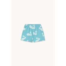 Load image into Gallery viewer, Tinycottons - Swan Shorts in Cyan
