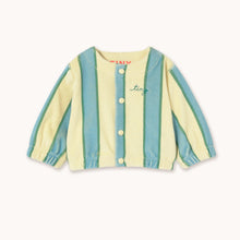 Load image into Gallery viewer, Tinycottons - Retro Stripe Towel Baby Jacket
