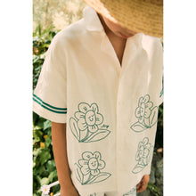 Load image into Gallery viewer, Tinycottons - Daisies Linen Shirt
