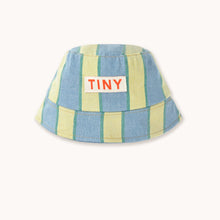Load image into Gallery viewer, Tinycottons - Retro Stripe Denim Bucket Hat
