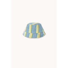 Load image into Gallery viewer, Tinycottons - Retro Stripe Denim Bucket Hat
