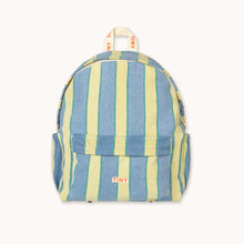 Load image into Gallery viewer, Tinycottons - Retro Stripes Denim Backpack
