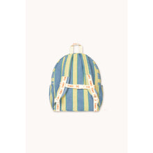 Load image into Gallery viewer, Tinycottons - Retro Stripes Denim Backpack
