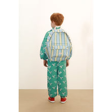 Load image into Gallery viewer, Tinycottons - Retro Stripes Denim Backpack

